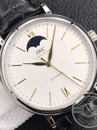 Swiss Clone IWC Schaffhausen Portofino Silver 40mm IW459401 - Affordable Luxury Replica Timepiece