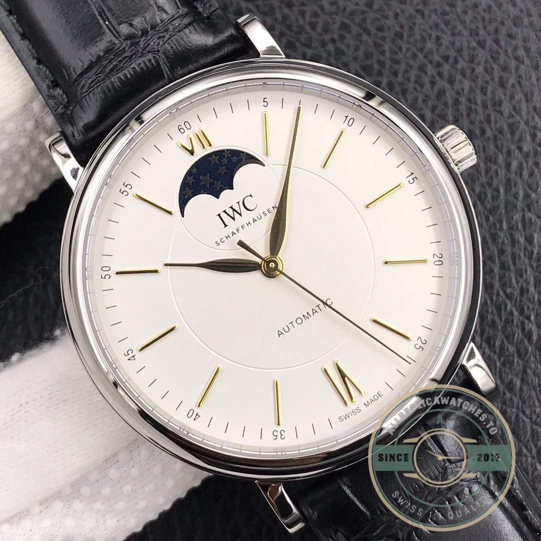 Swiss Clone IWC Schaffhausen Portofino Silver 40mm IW459401 - Affordable Luxury Replica Timepiece