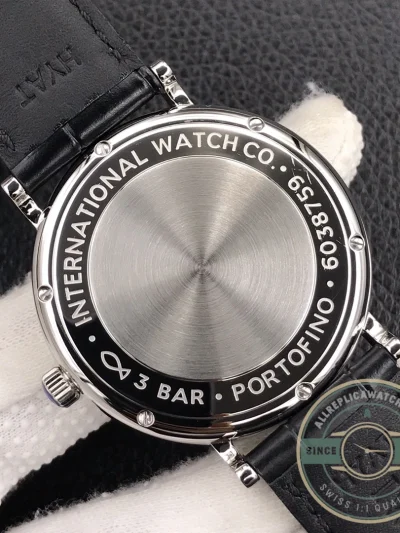 Swiss Clone IWC Schaffhausen Portofino Silver 40mm IW459401 - Swiss-Made Clone Watch
