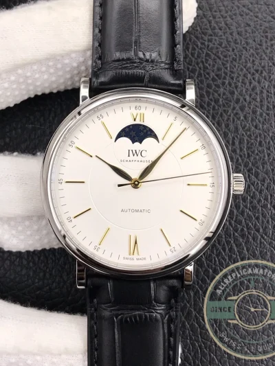 Swiss Clone IWC Schaffhausen Portofino Silver 40mm IW459401 - Affordable Luxury Replica Timepiece