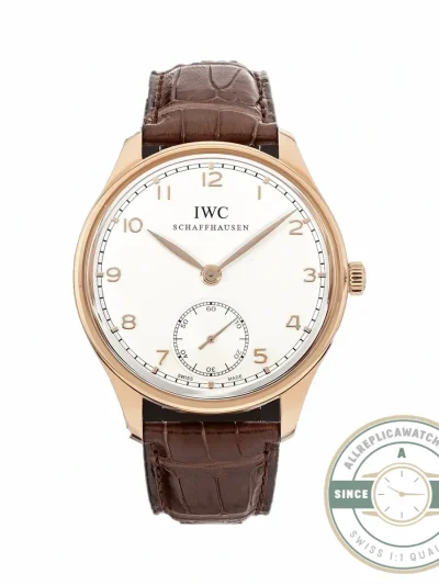 Swiss Clone IWC Schaffhausen Portuguese Rose Gold 44mm IW545409 - 1:1 Swiss Replica Watch