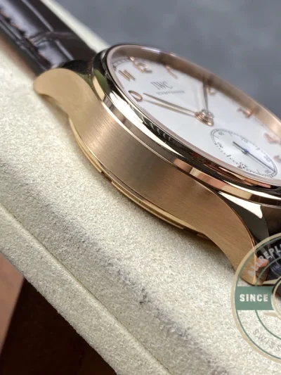 Swiss Clone IWC Schaffhausen Portuguese Rose Gold 44mm IW545409 - Affordable Luxury Replica Timepiece