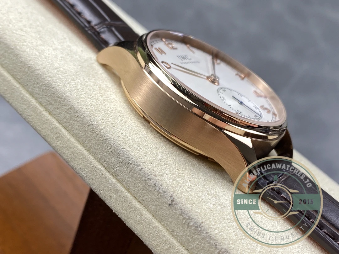 Swiss Clone IWC Schaffhausen Portuguese Rose Gold 44mm IW545409 - Affordable Luxury Replica Timepiece
