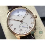 Hand winding removes the rotor, so the case runs thinner through the middle