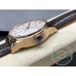 A sapphire display back over the hand-wound Portugieser mechanism
