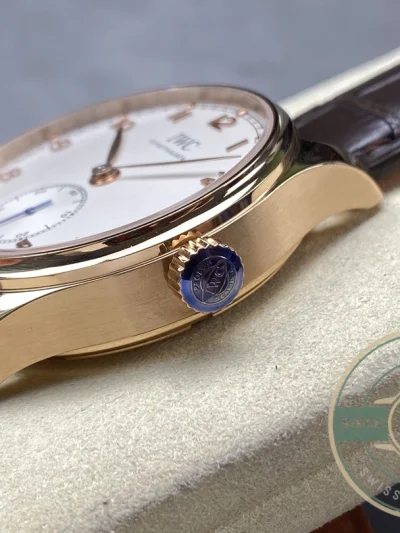 Swiss Clone IWC Schaffhausen Portuguese Rose Gold 44mm IW545409 - Swiss Movement Replica Watch