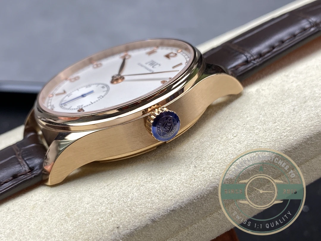 Swiss Clone IWC Schaffhausen Portuguese Rose Gold 44mm IW545409 - Swiss Movement Replica Watch