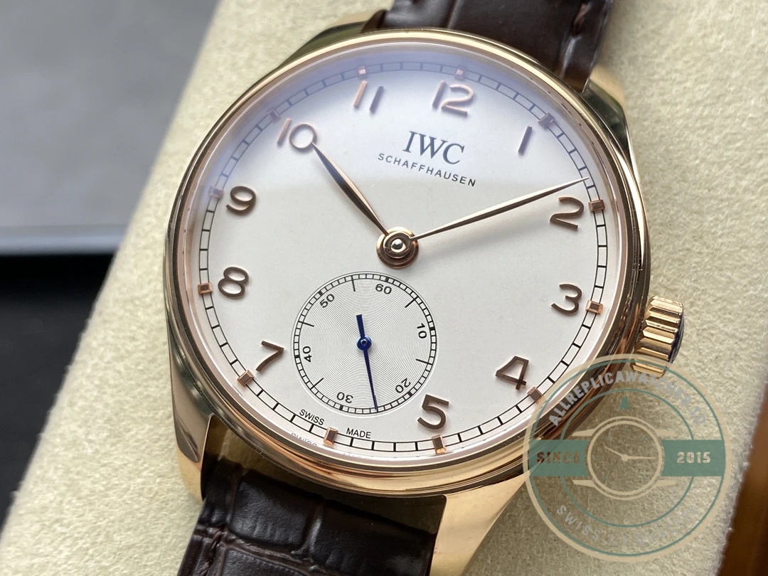 Swiss Clone IWC Schaffhausen Portuguese Rose Gold 44mm IW545409 - Swiss Movement Replica Watch