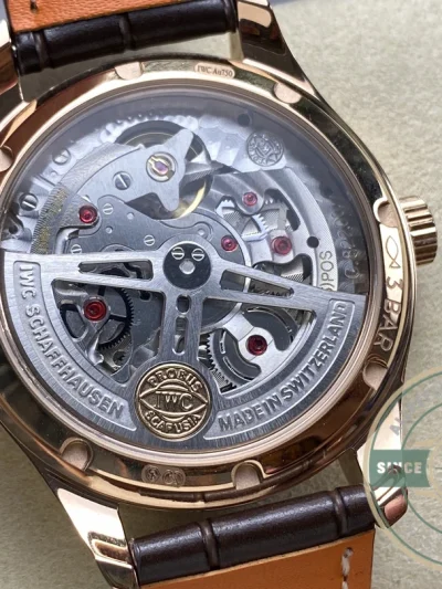 Swiss Clone IWC Schaffhausen Portuguese Rose Gold 44mm IW545409 - Factory Super Clone Watch