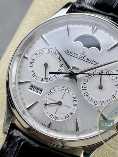 Swiss Clone Jaeger-LeCoultre Master Ultra Thin White Gold 1303520 - Affordable Super Clone Watch