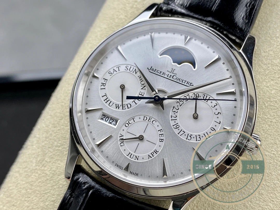 Swiss Clone Jaeger-LeCoultre Master Ultra Thin White Gold 1303520 - Affordable Super Clone Watch
