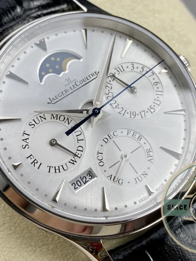 Swiss Clone Jaeger-LeCoultre Master Ultra Thin White Gold 1303520 - Affordable Super Clone Watch