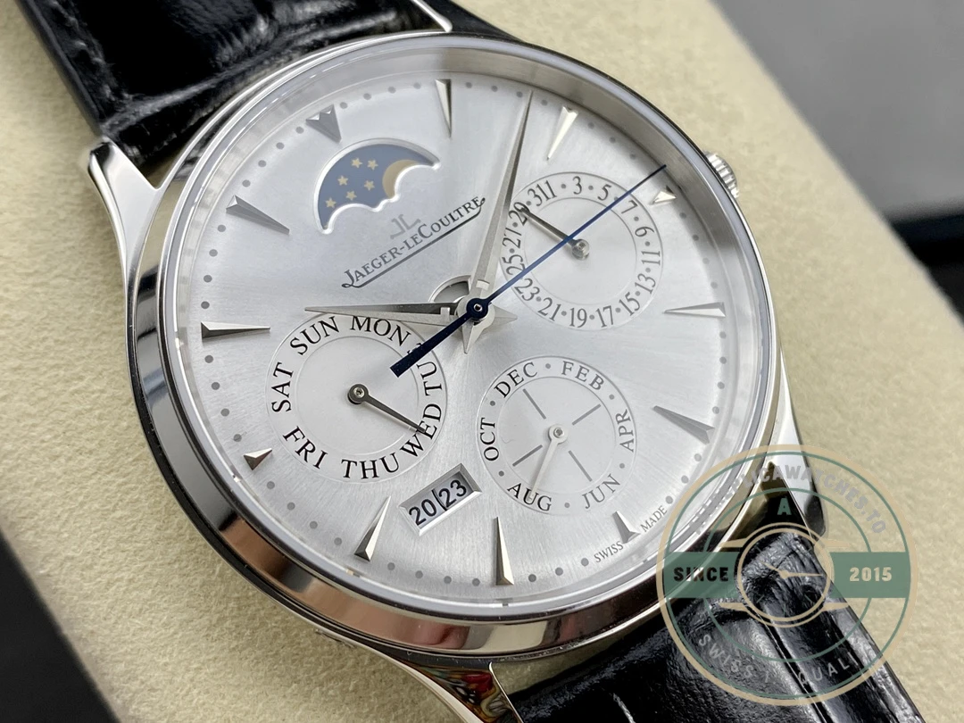 Swiss Clone Jaeger-LeCoultre Master Ultra Thin White Gold 1303520 - Affordable Super Clone Watch