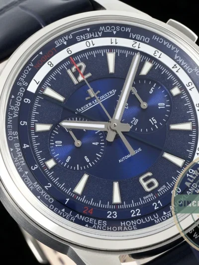 Swiss Clone Jaeger-LeCoultre Polaris Chronograph World Time Q905T480 - Best Quality Replica Watch