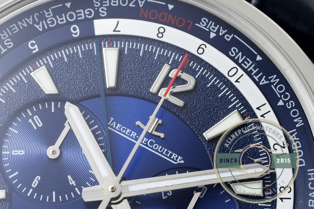 Swiss Clone Jaeger-LeCoultre Polaris Chronograph World Time Q905T480 - Best Quality Replica Watch