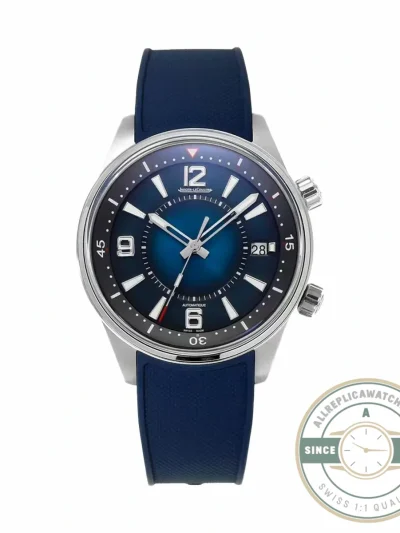 Swiss Clone Jaeger-LeCoultre Polaris Date 42mm Q906868J Blue Dial - Budget Luxury Replica Watch