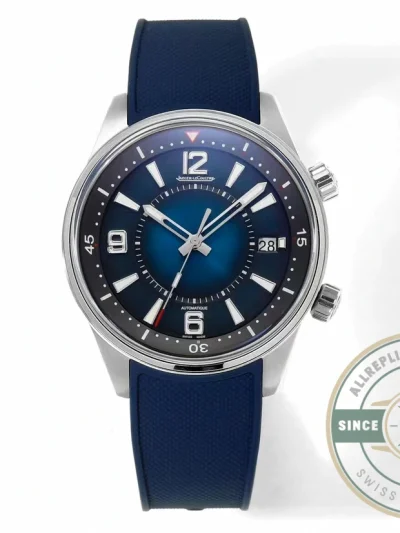 Swiss Clone Jaeger-LeCoultre Polaris Date 42mm Q906868J Blue Dial - Affordable Luxury Replica Timepiece