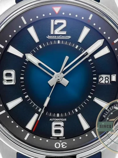 Swiss Clone Jaeger-LeCoultre Polaris Date 42mm Q906868J Blue Dial - Top-Tier Swiss Replica Watch