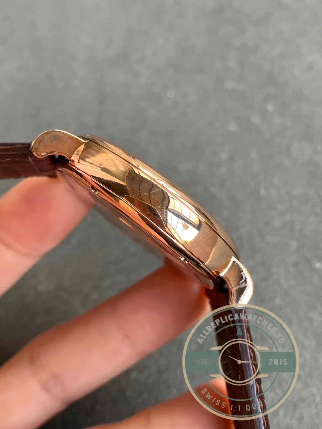 Swiss Replica IWC Portofino Moon Phase Rose Gold IW459403 - 1:1 Swiss Replica Watch