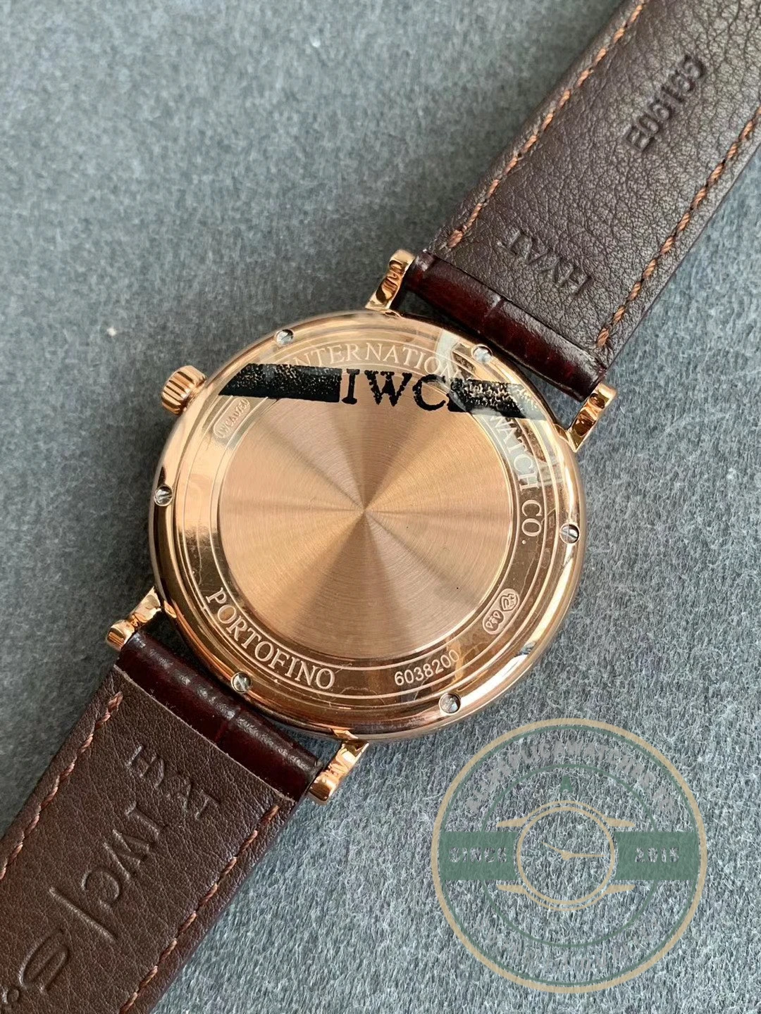 Swiss Replica IWC Portofino Moon Phase Rose Gold IW459403 - Affordable Super Clone Watch