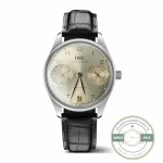 Portugieser Automatic IW501705 super clone, 42mm with a gold champagne dial