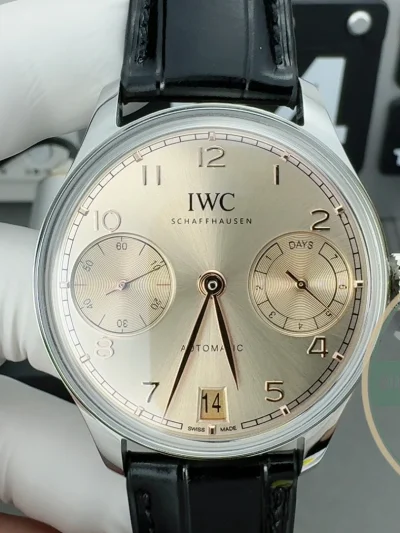 Swiss Replica IWC Portugieser Automatic 42mm Gold Dial IW501705 - Premium Super Clone Watch