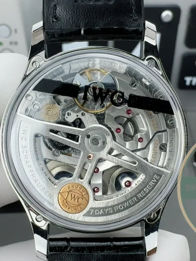 Swiss Replica IWC Portugieser Automatic 42mm Gold Dial IW501705 - Premium Super Clone Watch
