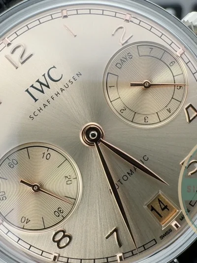 Swiss Replica IWC Portugieser Automatic 42mm Gold Dial IW501705 - 1:1 Swiss Replica Watch