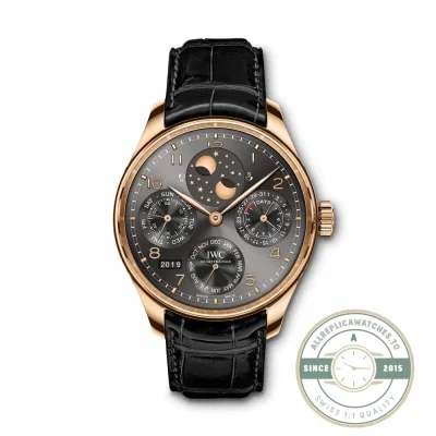 Super clone IWC Portugieser Perpetual Calendar IW503404 with double moon phase