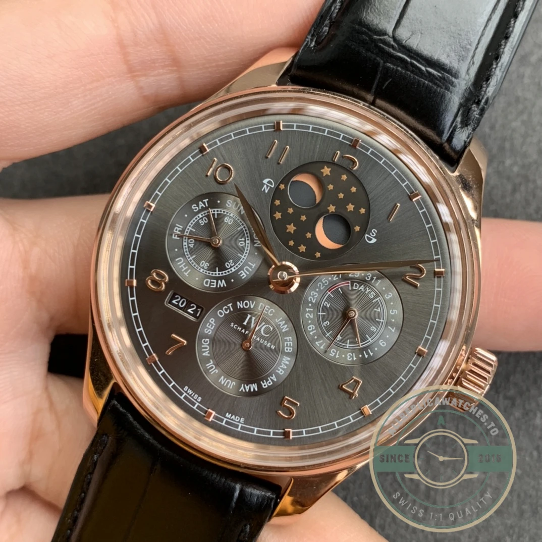 Swiss Replica IWC Portugieser Perpetual Calendar IW503404 - 1:1 Swiss Replica Watch