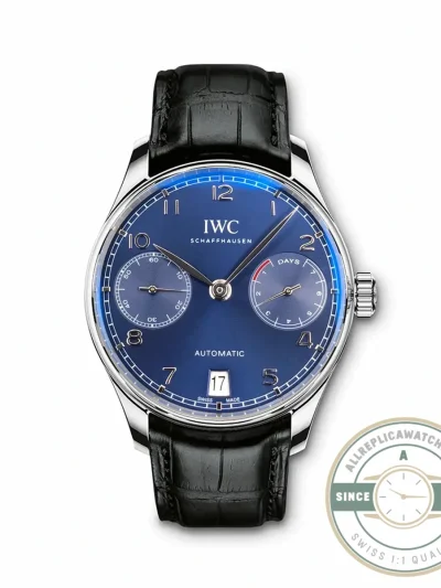 Swiss Replica IWC Portuguese Automatic Blue Dial IW500710 - Affordable Super Clone Watch