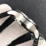 A thin bezel and domed crystal make this 42mm case read closer to 44mm