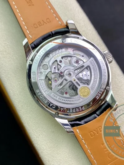 Swiss Replica Portugieser Perpetual Calendar 42mm Silver IW344203 - 1:1 Swiss Replica Watch