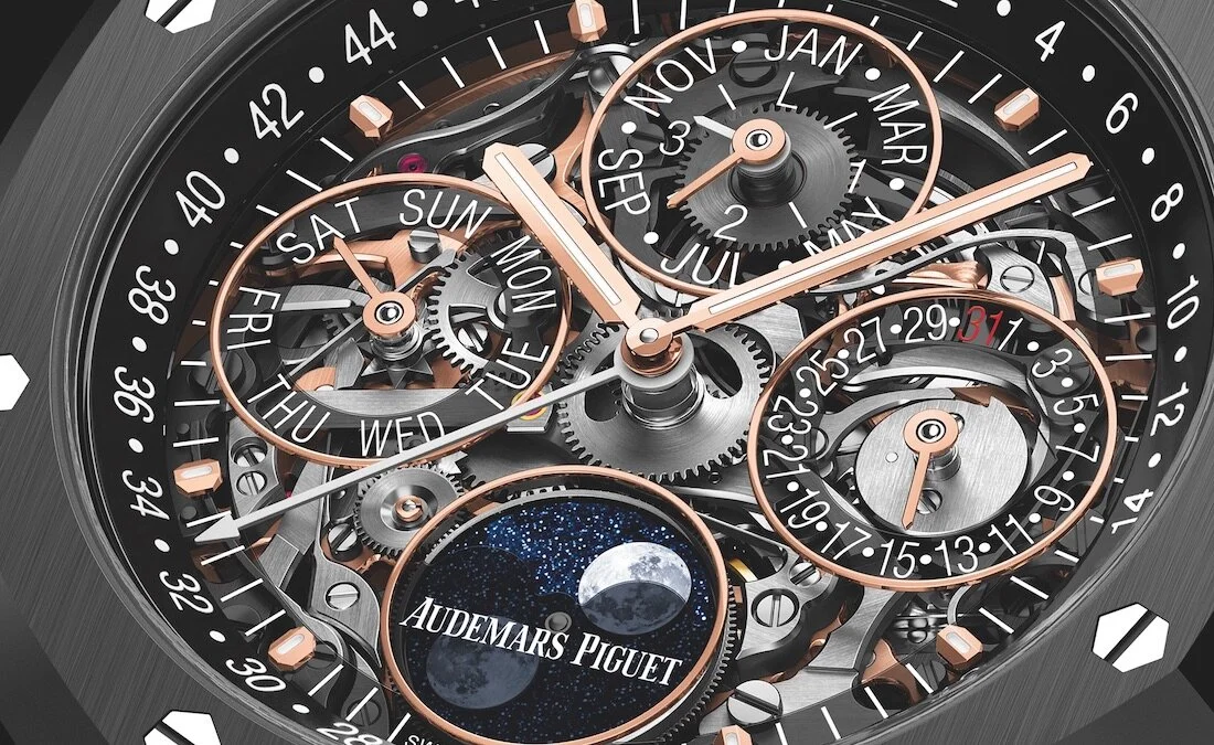 AP Royal Oak Perpetual Calendar 26574 full dial layout