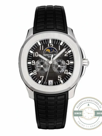 Aquanaut 5261R-004 Patek Philippe Luce Annual Calendar 39.9 mm,White gold, Black Dial