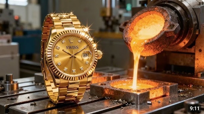 Watch factory assembly and quality control