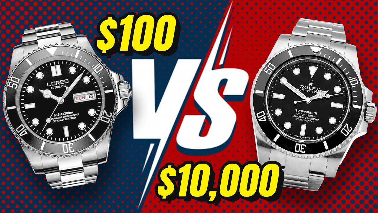 Replica watch quality tiers comparison