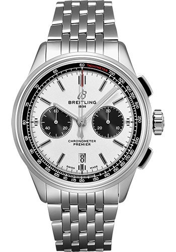 Breitling Premier B01 Chronograph 42 silver dial