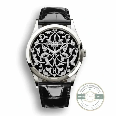 Calatrava 5088100P-001 Patek Philippe Volutes and Arabesques 38 mm