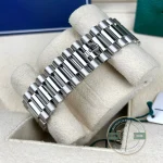 Rolex 228236-0006 Day-Date 40 Platinum Fluted Ice Blue Baguette - Thumbnail Image 2