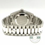 Rolex 228236-0012 Day-Date 40 Platinum Fluted Ice Blue Roman - Thumbnail Image 2