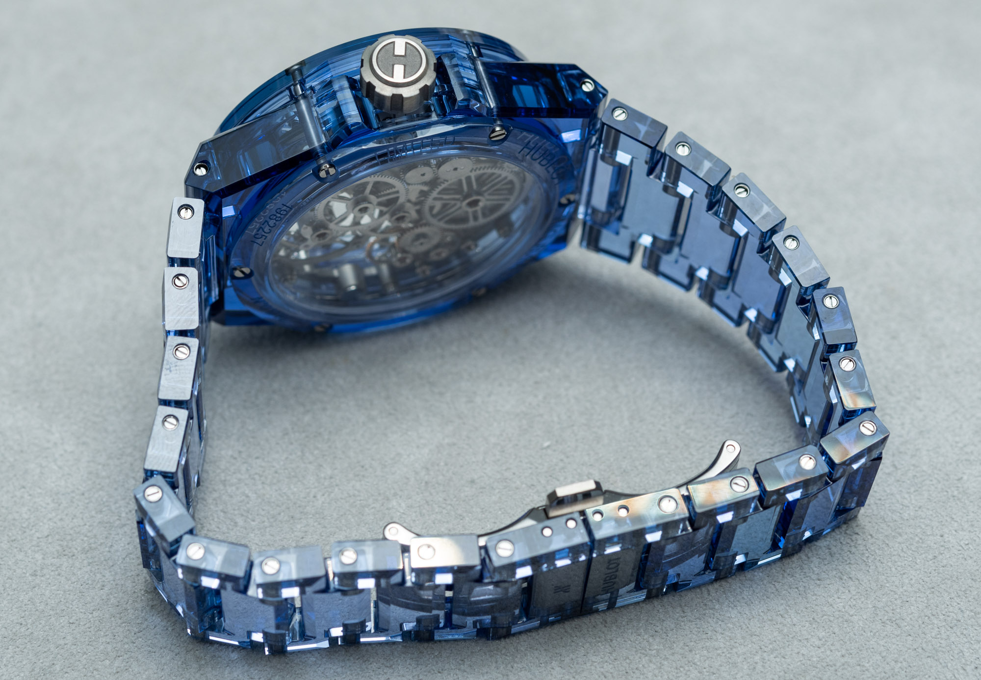 Hublot MP series replica with carbon fiber and sapphire crystal case