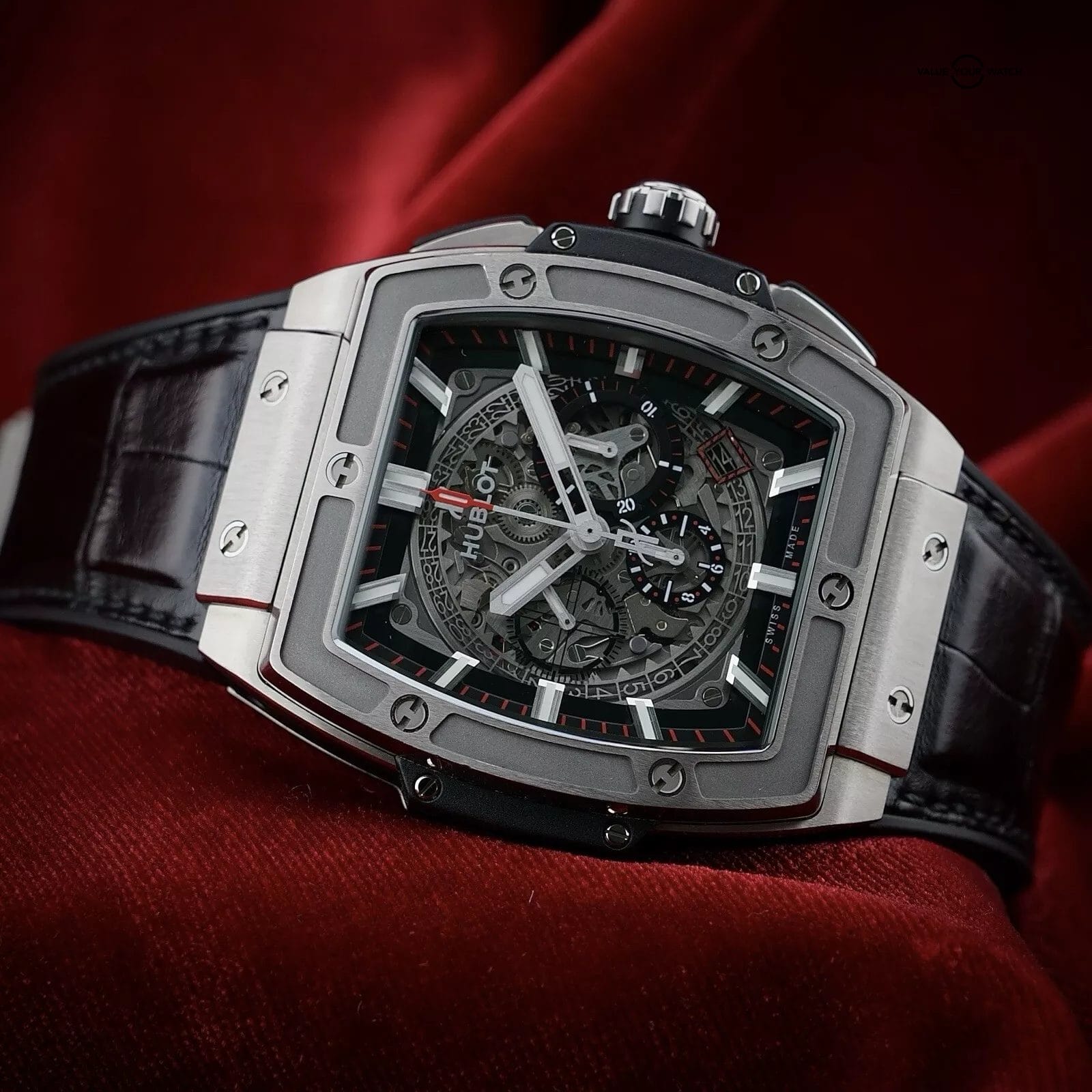 Hublot Spirit of Big Bang replica UNICO movement skeleton detail
