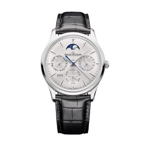 Jaeger-LeCoultre Master Ultra Thin with clean silver dial and slim profile