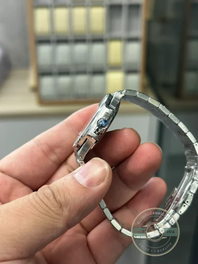 Nautilus 7118/1200A-001 Patek Philippe “Ladies Automatic”. 35.2 mm, Steel, Blue Dial