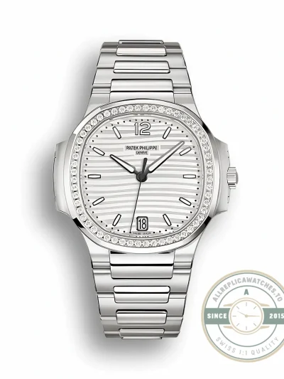 Nautilus 7118/1200A-010 Patek Philippe “Ladies Automatic” 35.2 mm, White Dial