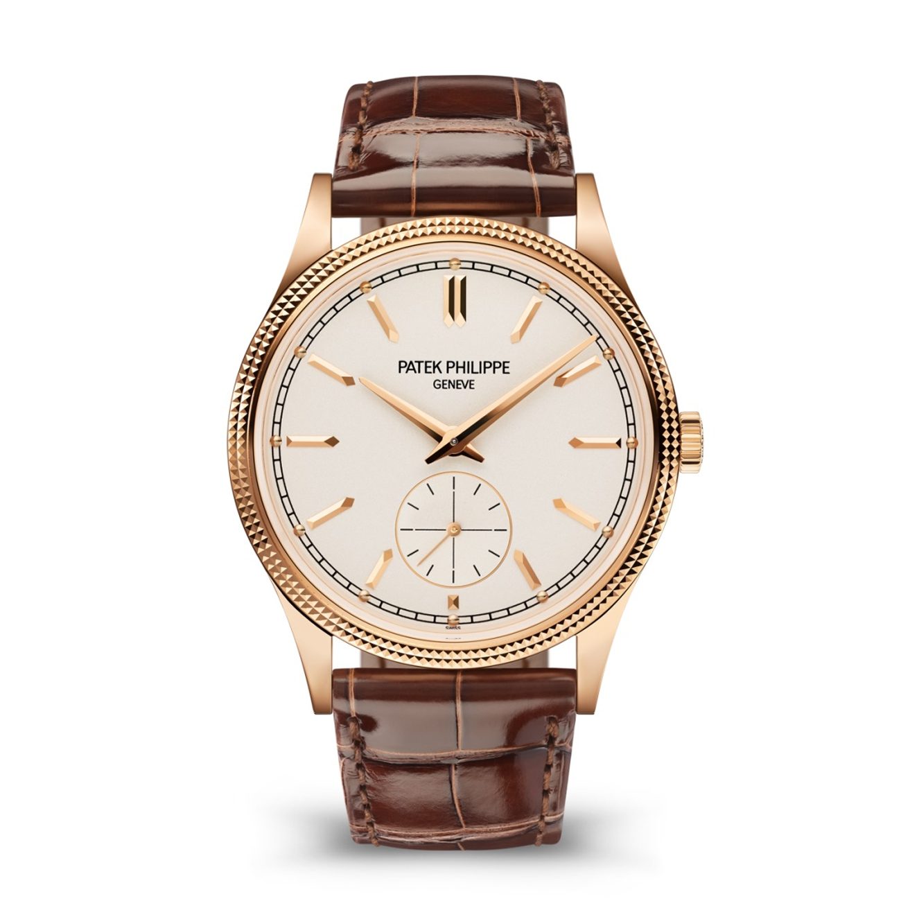 Patek Philippe Calatrava 6119R rose gold charcoal dial