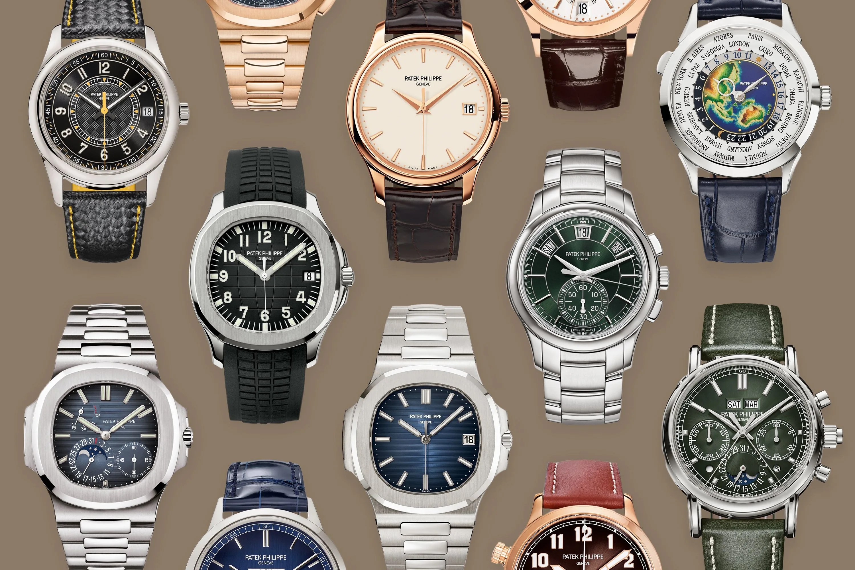 Patek Philippe complications collection watches