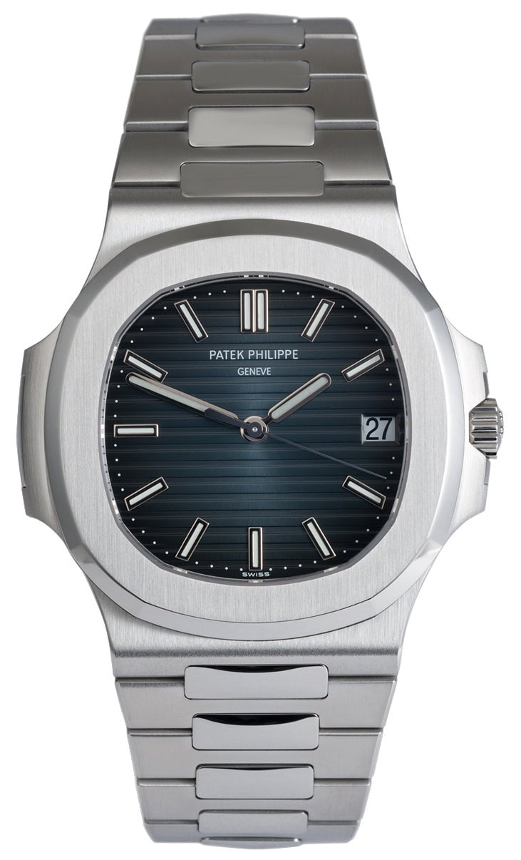 Patek Philippe Nautilus 5711/1A blue dial on steel bracelet