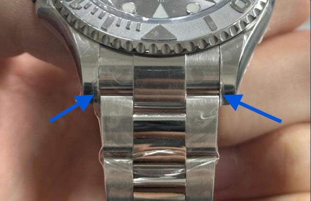 Rolex bracelet SEL solid end links check
